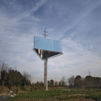 丹陽市某高炮廣告牌檢測